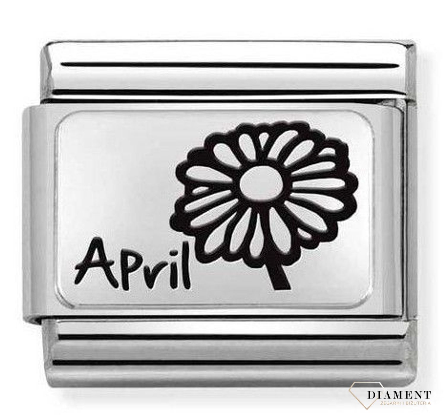 Nomination Link 925 Silver 'Kwiecień - Stokrotka' 330112 16  ✓oryginalna biżuteria Nomination ✓ prezent dla przyjaciółki✓ prezent na urodziny✓ prezent dla przyjaciółki✓ Biżuteria Nomination ✓Wymarzony prezent.jpg